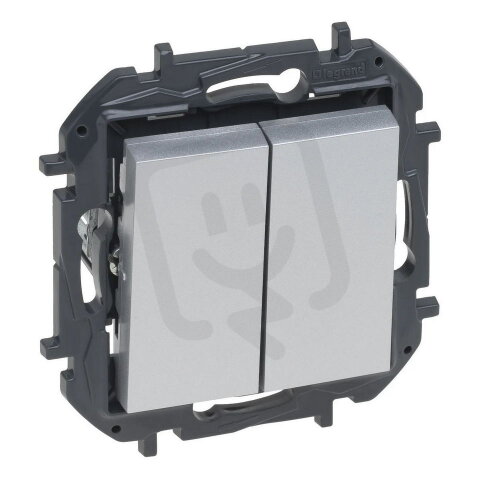 NILOE S. TLAČÍTKO DVOJ.HLIN LEGRAND 863312B