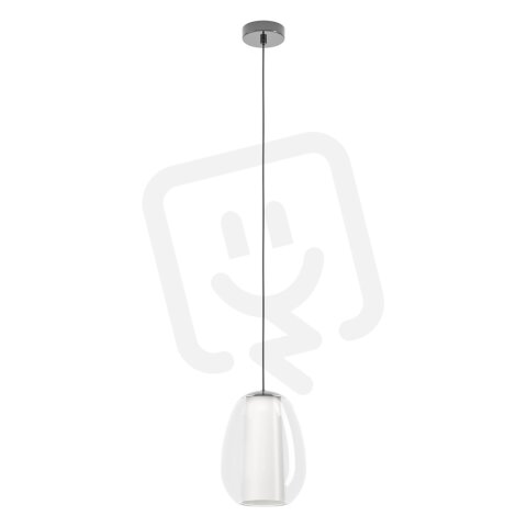 Závěsné svítidlo MENORCA LED-CCT 8,6W IP20 nikl nero  EGLO 390457