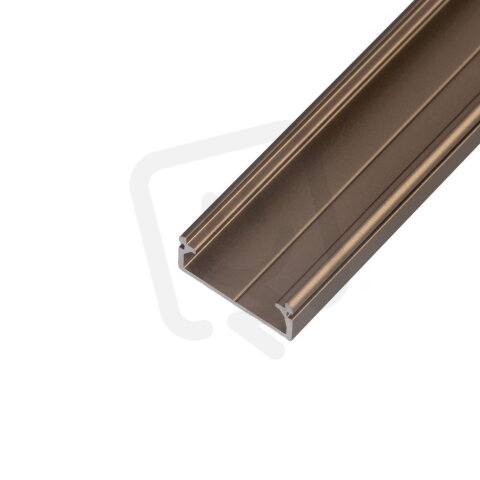 LED profil N14B nástěnný bronzový T-LED 092231