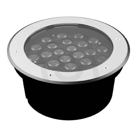 Inground Round 24W 830 SYM28 BK LEDVANCE 4099854623318