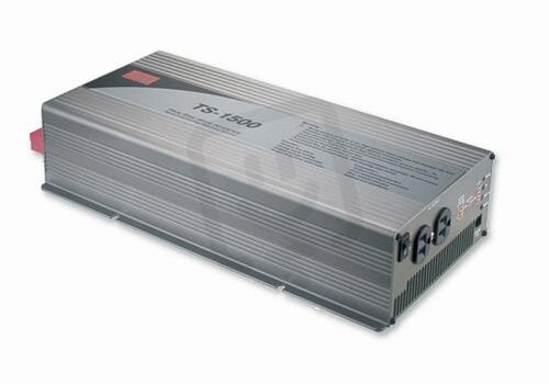 Střídač DC/AC 1500W 12V/230V MEAN WELL TS-1500-212B