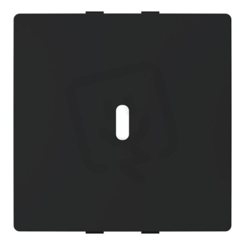 Kryt pro přístroj ABB ZONI nabíjecí USB-C (65 W), matná černá