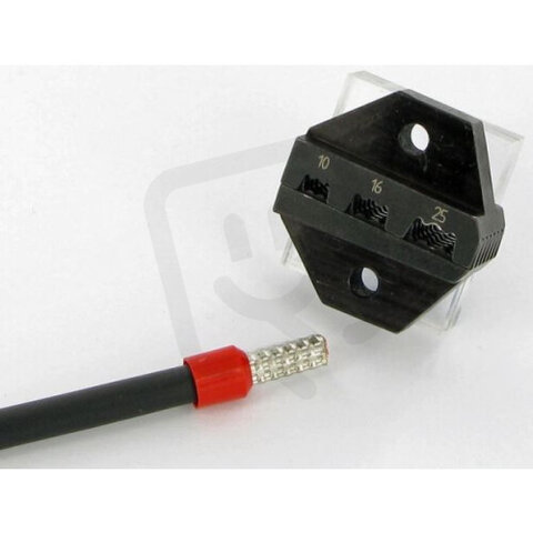 Čelisti EC E1025 k EC(PC) 65 na dutinky, průřez 10-25mm2/šíře 14,5mm C4-D 1025