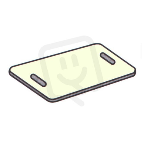 Identifikační štítek přírodní, rozměr 25x15mm PA, typ MT1, ID100 ID 25x15