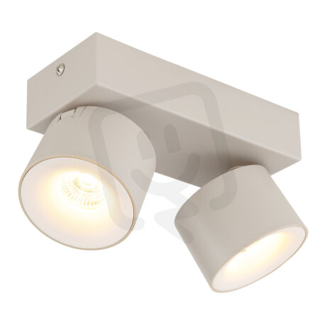 Nástěnné svítidlo RAE písková 2x LED 6W 230V,480lm, 3000K GLOBO 56961-2S