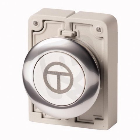 Eaton M30C-FD-W-X11 Ovládací hlavice, zapuštěné tlačítko, bez aret, bílá X11
