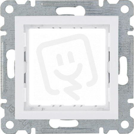 Adaptér pro přístroje 45x45 mm, bílá lesk HAGER WL2510