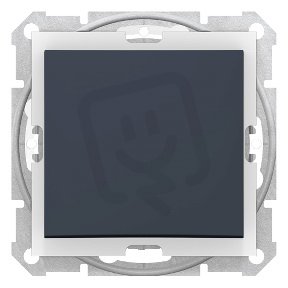 Sedna Přepínač střídavý IP44, řazení 6, Graphite SCHNEIDER SDN0400570