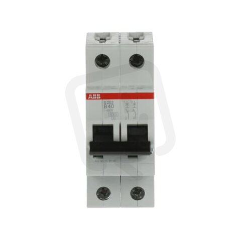 S202-B40 2F jistič 40 A char. B 6kA ABB 2CDS252001R0405