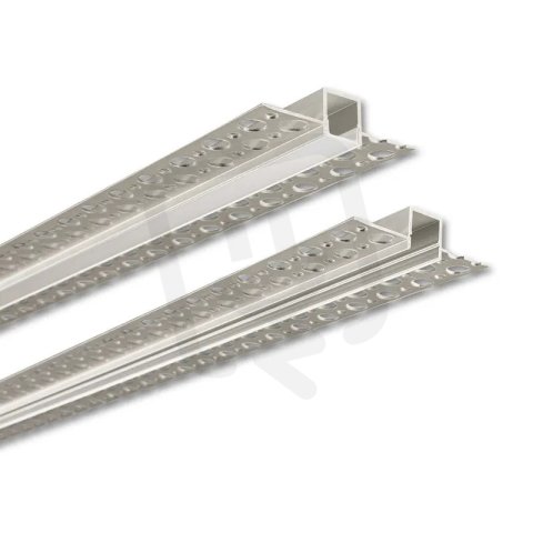 Vestavný hliníkový profil AG pro sádrokarton, 53x14mm, mléčný difuz, 1m