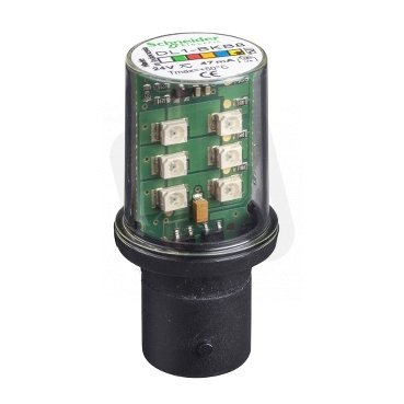 LED blikající BA15, 24 V žlutá SCHNEIDER DL1BKB8