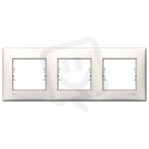 Sedna Rámeček IP44 trojnásobný, Cream SCHNEIDER SDN5810723