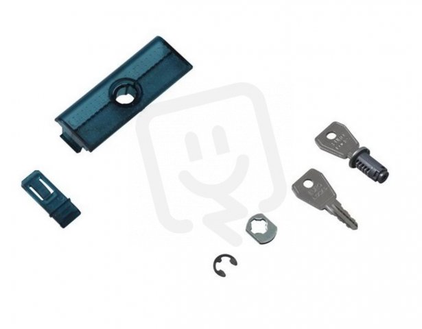 Sada zámku s klíčem pro Mistral41W pro průhledná dvířka ABB 1SPE007715F5010