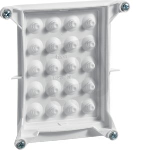 Kabelová příruba pro záda rozvaděče, pro kabely 20x 5-9 mm, IP44/54 HAGER FZ428