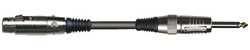 DEXON CZECH 121074 Signálový kabel XLR ona / Jack 6,3 nesym