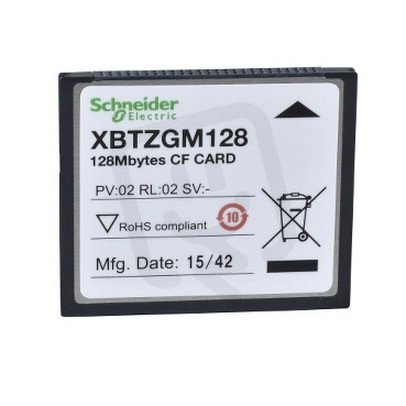 Paměť Compact Flash pro XBT GT/GK/GH, 256 MB SCHNEIDER XBTZGM256