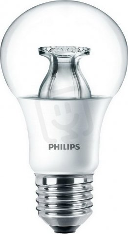 Philips LED žárovka E27 9.5-60W A60 827 806lm čirá
