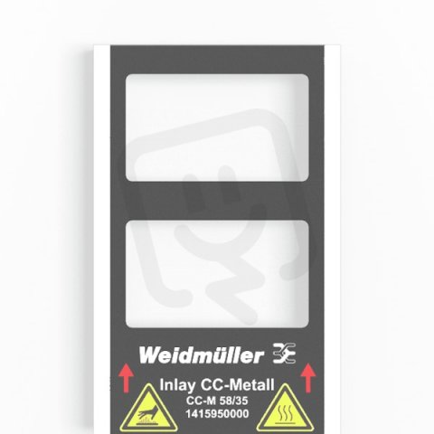 Vkládací štítky INLAY CC-M 58/35 WEIDMÜLLER 1415950000