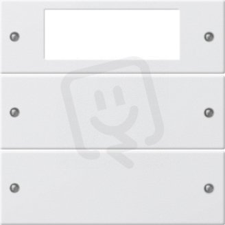 Dvojitá kolébka plus System 55 čistě bílá (lak.) GIRA 219203