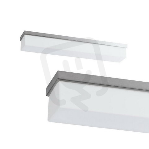 Přisazené svítidlo se skleněným stínidlem OSMONT SYLVIA D2 3x7W IP44 E14 chrom