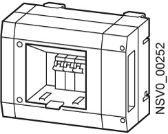 BD01-AK1M1/A101 Odbočná skříň jistič 3x SIEMENS BVP:203098