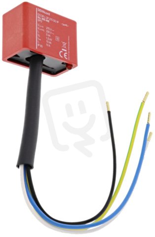 Svodič přepětí typ 2 DEHNcord 2-pólový s připojovacími vodiči IP65 900448