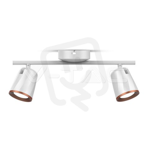 2 x 6W LED Wall Lamp Natural White White