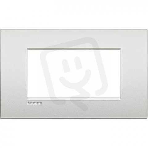BTICINO LIVINGLIGHT RÁMEČEK AIR 4MODULOVÝ PERLEŤ LNC4804PR