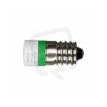 Schneider MTN395122 LED lampa E10, AC/DC 230V, zelená