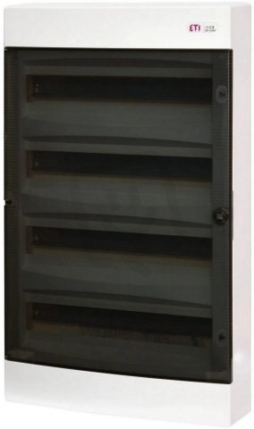 Nástěnná rozvodnice ECT 4x18PT 72M (4x18) IP40 ETI 001100270