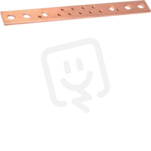 CU sběrna 30x5mm děrovaná délka 280mm HAGER UM30A3