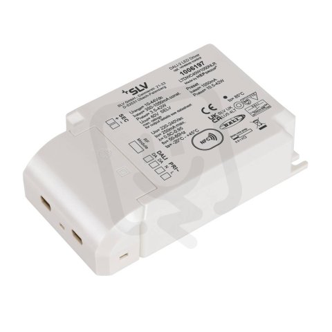 LED driver 40 W 1050 mA DALI stmívatelný s RF rozhraním LED driver bílý DALI
