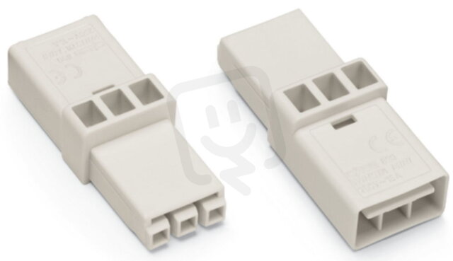 Spojka 3pól. Kód. A bílá WAGO 890-653