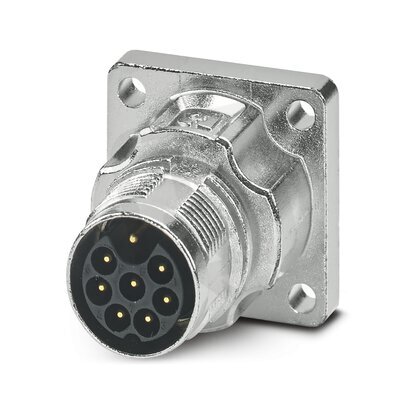 M17-7EP1N8AW500S Přístrojový konektor zpředu stěny 1628912