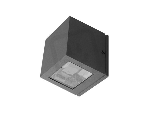 Venkovní nástěnné LED svítidlo CANTO LED, šedá - teplá PANLUX LHT-9062