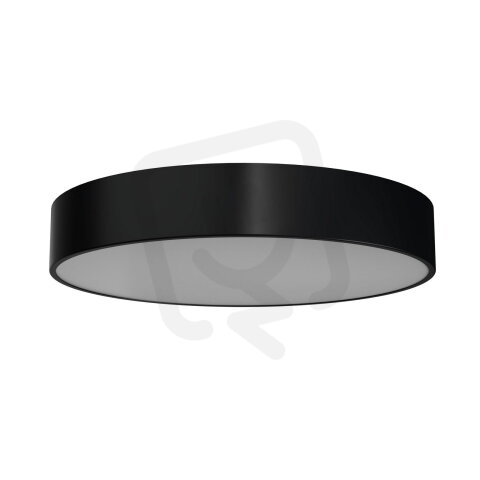 Přisazené LED svítidlo s plastovým stínidlem KRUGER 3 FO 48W IP40 3K PIR černá