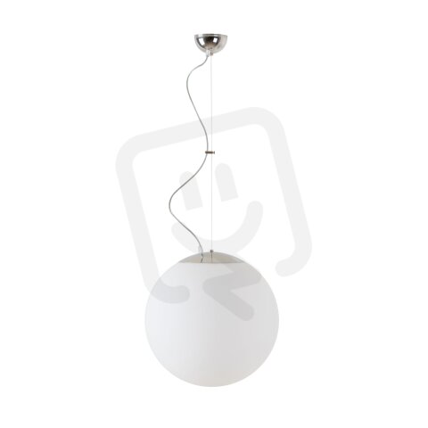 Závěsné svítidlo se skleněným stínidlem OSMONT ADRIA L3 13W IP40 E27 chrom