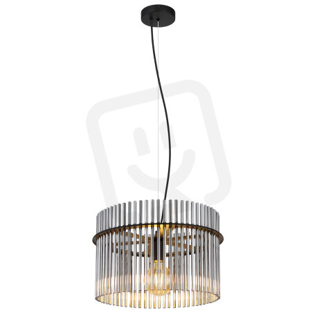 Závěsné svítidlo GORLEY černá 1x E27,max. 60W 230V GLOBO 15698H