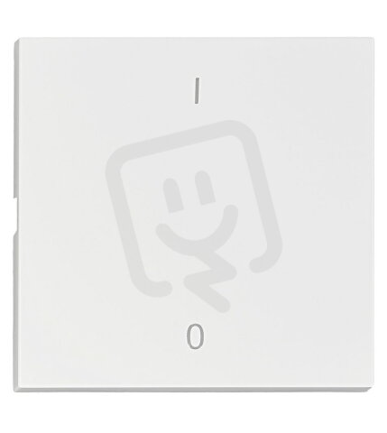 Kryt spínačů a ovladačů, symbol 1/0, bílý SCHRACK EV102317--