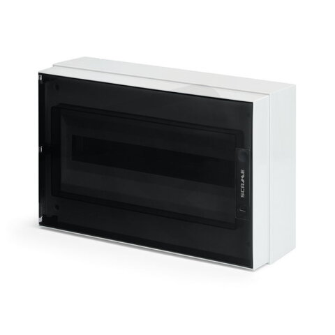 Násténná přístrojová skříň IKONA IP66-18 DIN 424x285x140mm SCAME 679.1018.2