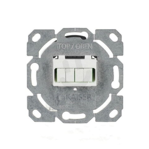 Zásuvka optická LC-Quad, s kovovým třmenem, 0244/42-500 ABB 2CKA000230A0503
