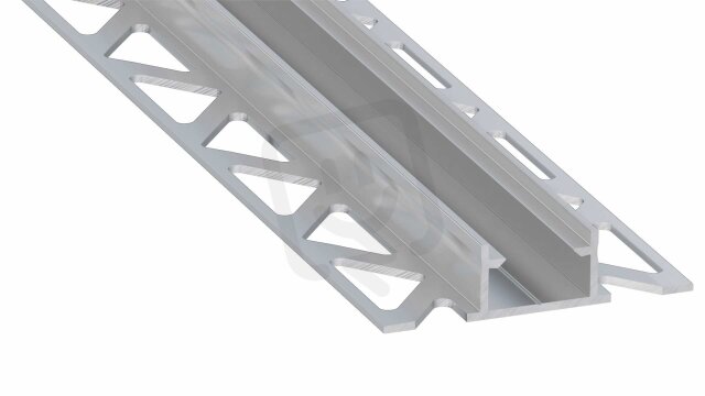 Vestavný hliníkový profil AL-PROFIL NIPO RAW NONANODIZED 2M GREENLUX GXLP2147