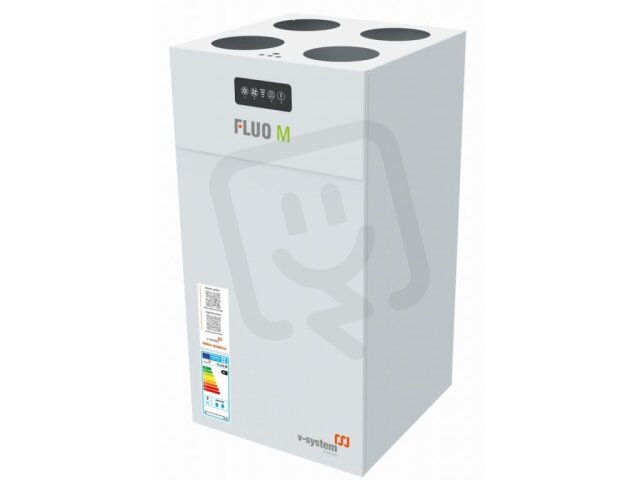 Fluo M p1 Rekuperační jednotka V-systém RK0021