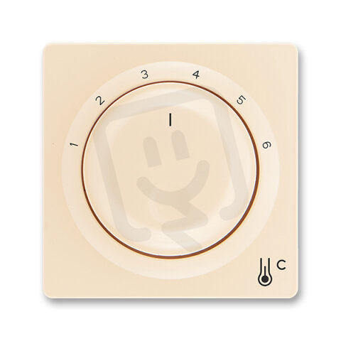 Kryt termostatu s otočným ovládáním, krémová ABB 3292G-A00300 C1