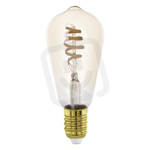 Světelný zdroj LM-ZIG-CCT-E27-ST64 7W AMBER EGLO 110389