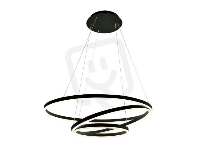 Závěsné svítidlo CIRCLE 3 P-Z, B DALI/PUSH 136W 3000K/4000K černá LED2 3271153D