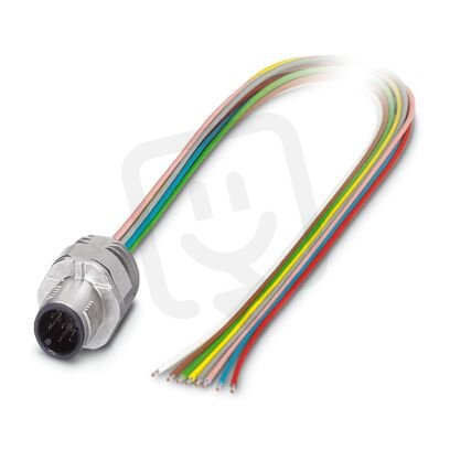 Přístrojový konektor zpředu stěny SACC-EC-MS-8CON-M16/0,5 SCOX 1239881