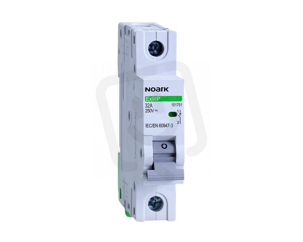 DC Vypínač NOARK 101753 EX9IP šířka 1 modul, 1pól, 63A