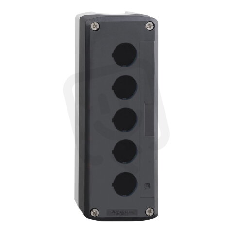 Prázdná skříň XALD, 5 otvorů SCHNEIDER XALD05CUST02