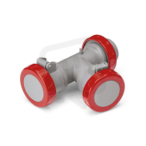 Dvojcestný adaptér 3P+N+E, 16A, 380/415V, IP66/IP67/IP69 SCAME 600.2505-064